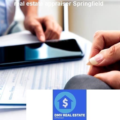 Hiring a Real Estate Appraiser in Springfield - DMV Real Estate Appraiser Springfield